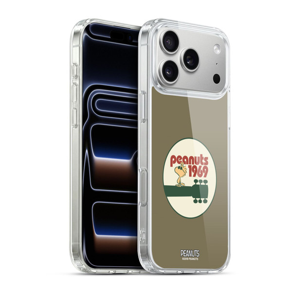Peanuts Woodstock 50th Guitar 1969 Soft Gel Case for Apple iPhone 17 Pro Max
