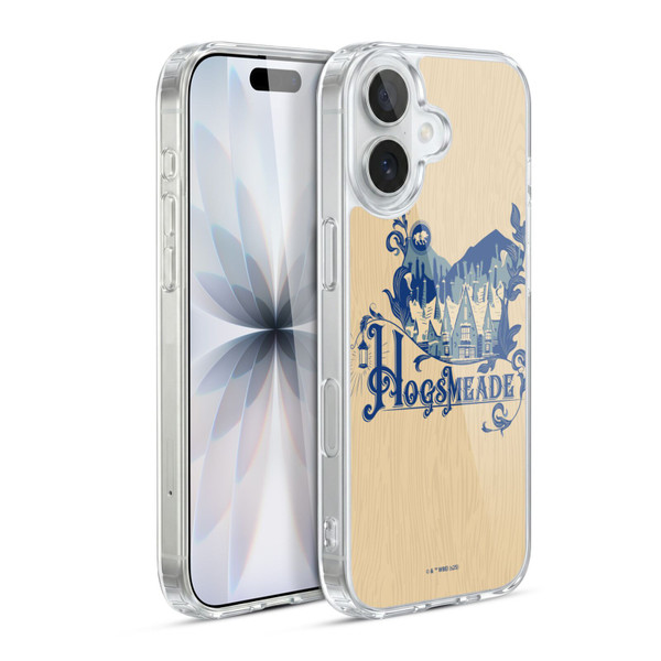 Harry Potter Locations Typography Hogsmeade Soft Gel Case for Apple iPhone 17