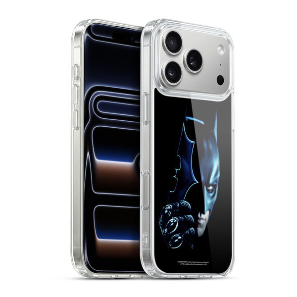 The Dark Knight Key Art Batman Batarang Soft Gel Case for Apple iPhone 17 Pro Max