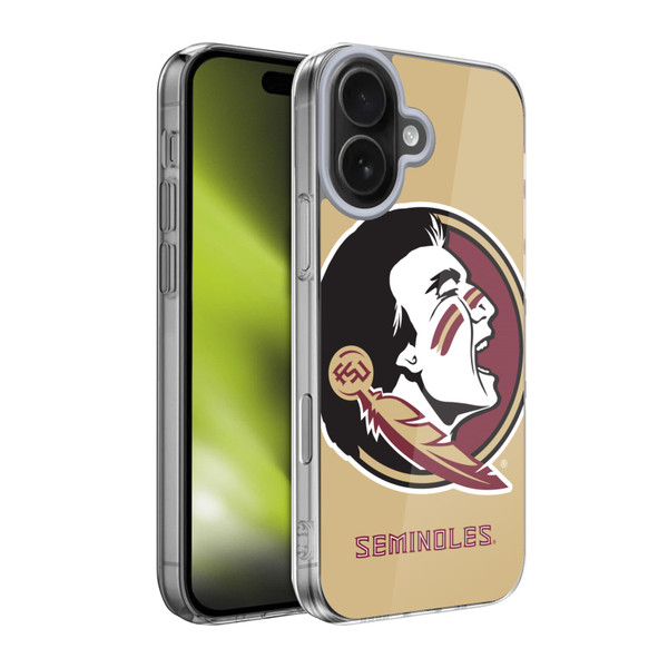 Florida State University FSU Florida State University Oversized Icon Soft Gel Case for Apple iPhone 17