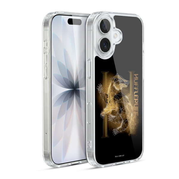 Harry Potter Deathly Hallows XVIII Hufflepuff Soft Gel Case for Apple iPhone 17