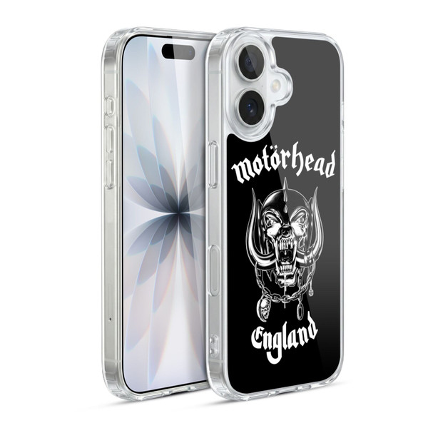 Motorhead Graphics England Soft Gel Case for Apple iPhone 17