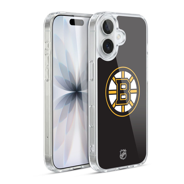 NHL Boston Bruins Plain Soft Gel Case for Apple iPhone 17