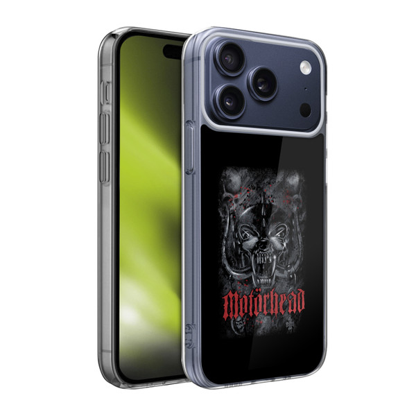 Motorhead Graphics Deathstorm Soft Gel Case for Apple iPhone 17 Pro Max