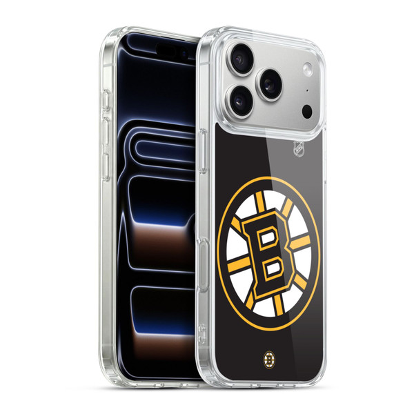 NHL Boston Bruins Oversized Soft Gel Case for Apple iPhone 17 Pro Max