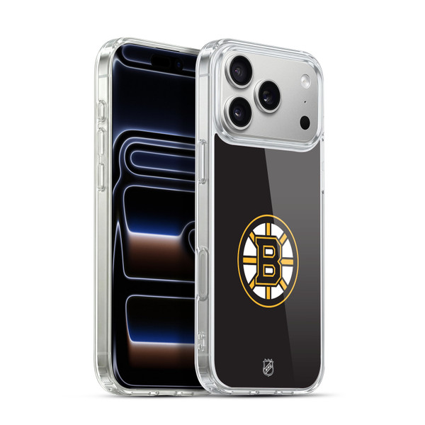 NHL Boston Bruins Plain Soft Gel Case for Apple iPhone 17 Pro Max