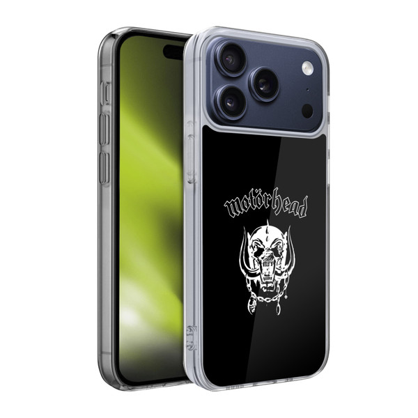 Motorhead Graphics Classic Logo Soft Gel Case for Apple iPhone 17 Pro