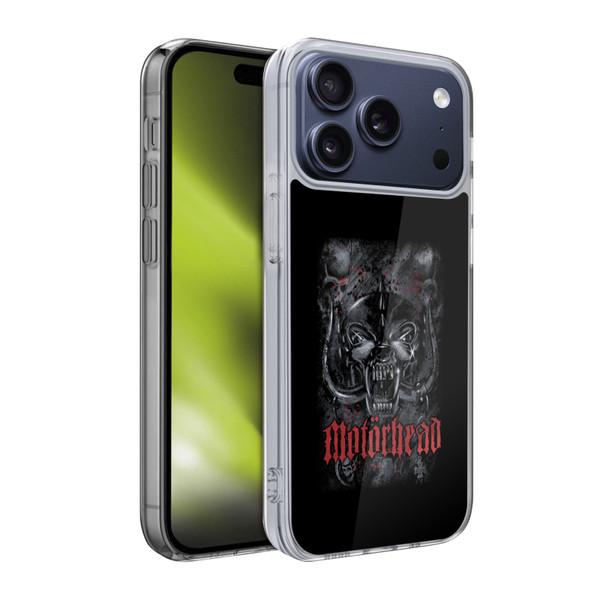Motorhead Graphics Deathstorm Soft Gel Case for Apple iPhone 17 Pro