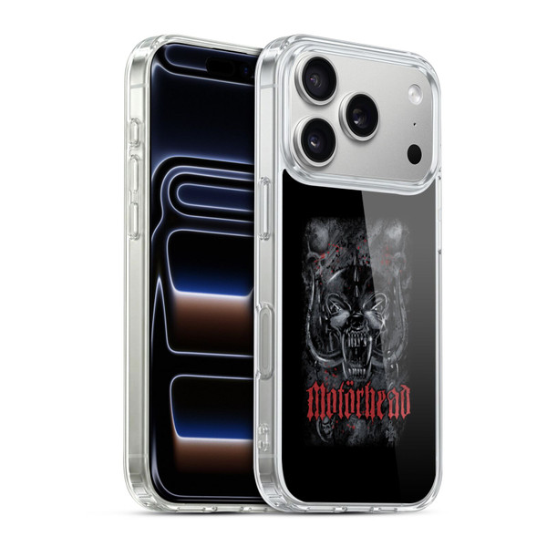 Motorhead Graphics Deathstorm Soft Gel Case for Apple iPhone 17 Pro