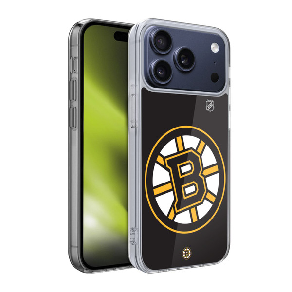 NHL Boston Bruins Oversized Soft Gel Case for Apple iPhone 17 Pro