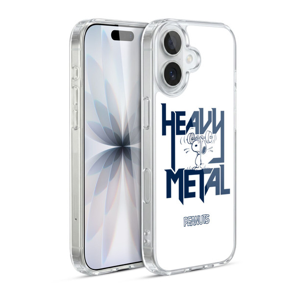 Peanuts Rock Tees Snoopy Heavy Metal Soft Gel Case for Apple iPhone 17