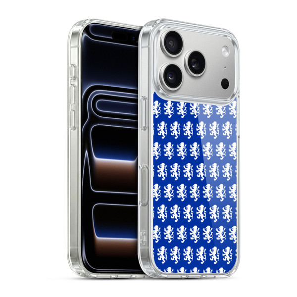 Rangers FC Crest Pattern Soft Gel Case for Apple iPhone 17 Pro
