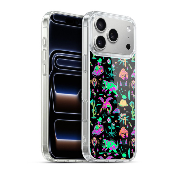 Rick And Morty Season 3 Graphics Aliens Soft Gel Case for Apple iPhone 17 Pro Max