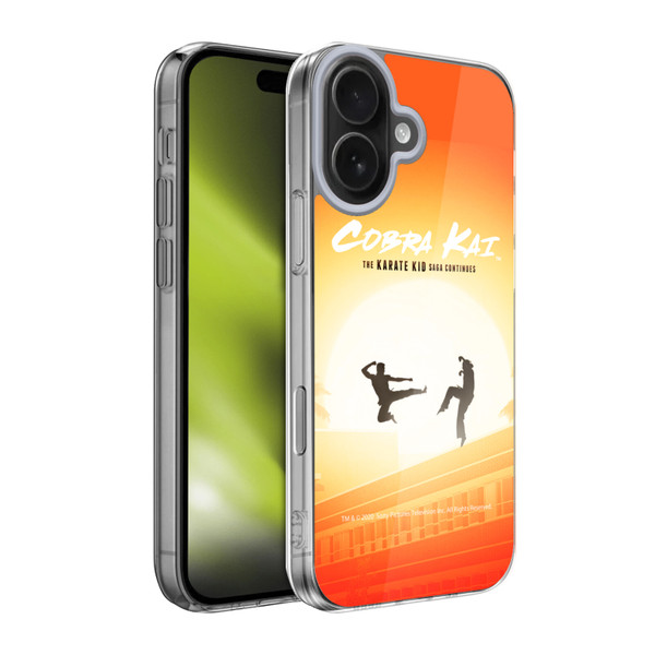 Cobra Kai Graphics Karate Kid Saga Soft Gel Case for Apple iPhone 17