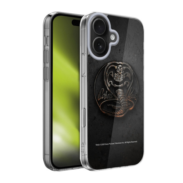 Cobra Kai Graphics Metal Logo Soft Gel Case for Apple iPhone 17