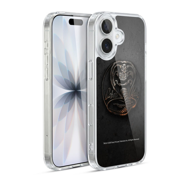 Cobra Kai Graphics Metal Logo Soft Gel Case for Apple iPhone 17