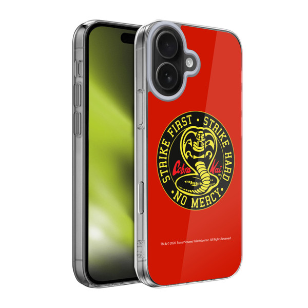 Cobra Kai Graphics Strike Logo Soft Gel Case for Apple iPhone 17
