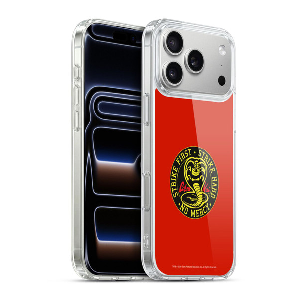 Cobra Kai Graphics Strike Logo Soft Gel Case for Apple iPhone 17 Pro Max