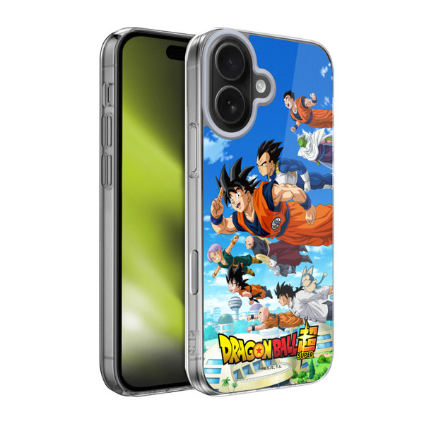 Dragon Ball Super Universe Survival Arc Group Soft Gel Case for Apple iPhone 17