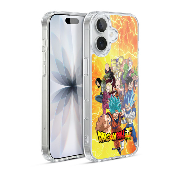 Dragon Ball Super Universe Survival Arc Universe 7 Group Soft Gel Case for Apple iPhone 17