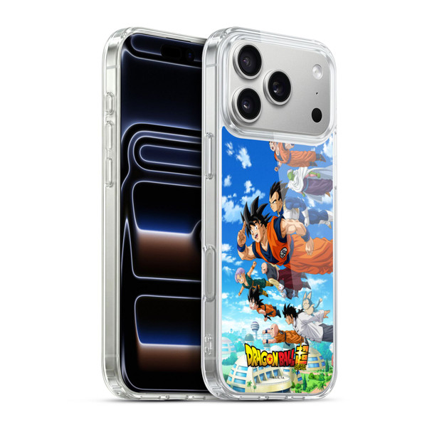 Dragon Ball Super Universe Survival Arc Group Soft Gel Case for Apple iPhone 17 Pro Max