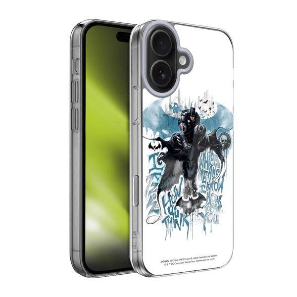Batman Arkham Knight Graphics How You Think Soft Gel Case for Apple iPhone 17