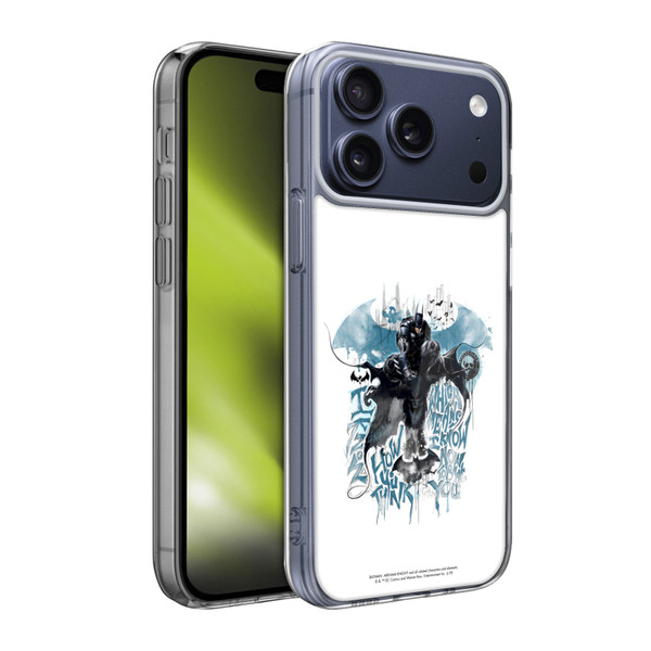 Batman Arkham Knight Graphics How You Think Soft Gel Case for Apple iPhone 17 Pro Max