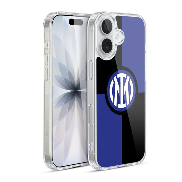 Fc Internazionale Milano Badge Flag Soft Gel Case for Apple iPhone 17