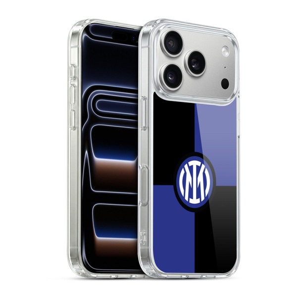 Fc Internazionale Milano Badge Flag Soft Gel Case for Apple iPhone 17 Pro