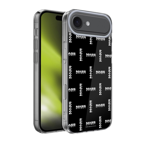 EA Bioware Mass Effect Graphics Logo Pattern Soft Gel Case for Apple iPhone 17 Air