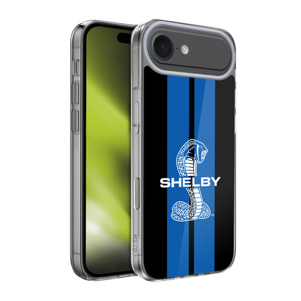 Shelby Car Graphics Blue Soft Gel Case for Apple iPhone 17 Air