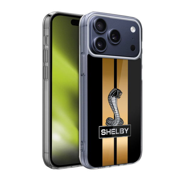 Shelby Car Graphics Gold Soft Gel Case for Apple iPhone 17 Pro Max