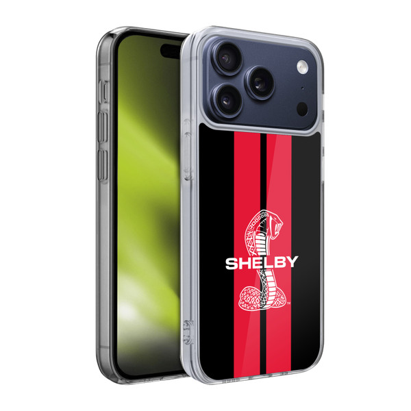 Shelby Car Graphics Red Soft Gel Case for Apple iPhone 17 Pro