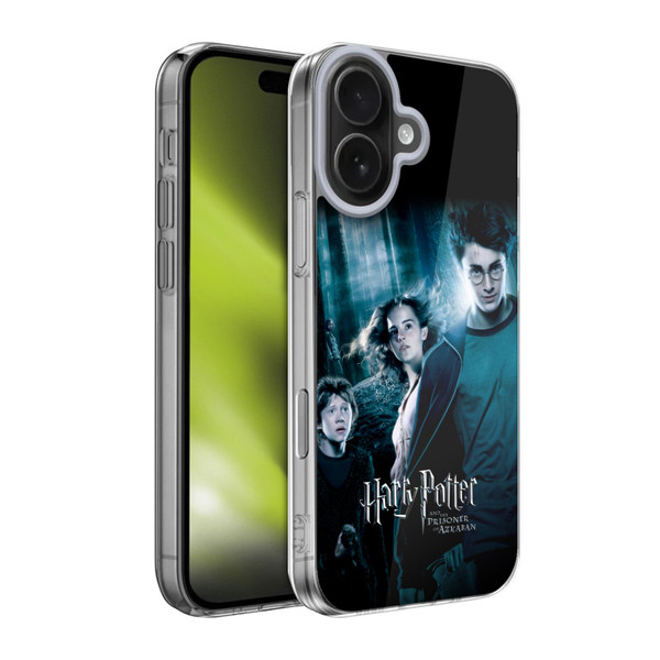 Harry Potter Prisoner Of Azkaban IV Ron, Harry & Hermione Poster 2 Soft Gel Case for Apple iPhone 17