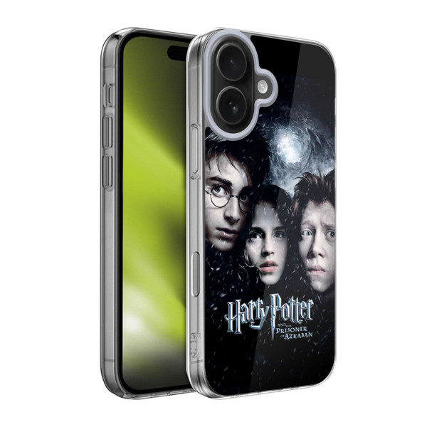 Harry Potter Prisoner Of Azkaban IV Ron, Harry & Hermione Poster 3 Soft Gel Case for Apple iPhone 17