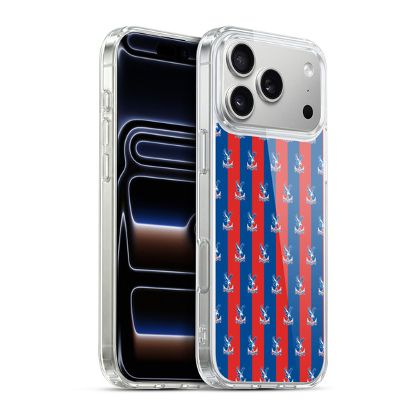 Crystal Palace FC Crest Pattern Soft Gel Case for Apple iPhone 17 Pro Max