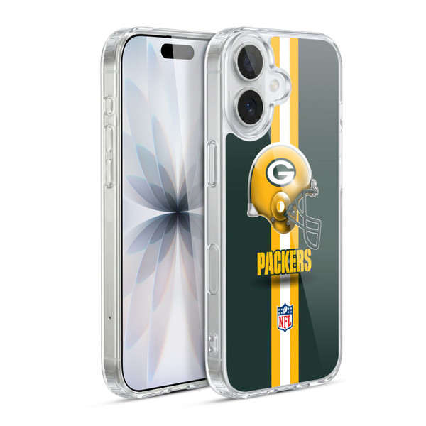 NFL Green Bay Packers Logo Helmet Soft Gel Case for Apple iPhone 17