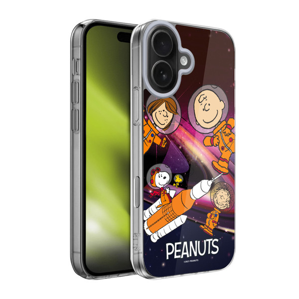 Peanuts Secrets Of Apollo 10 Deep Space Soft Gel Case for Apple iPhone 17