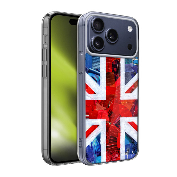 Artpoptart Flags Union Jack Soft Gel Case for Apple iPhone 17 Pro Max