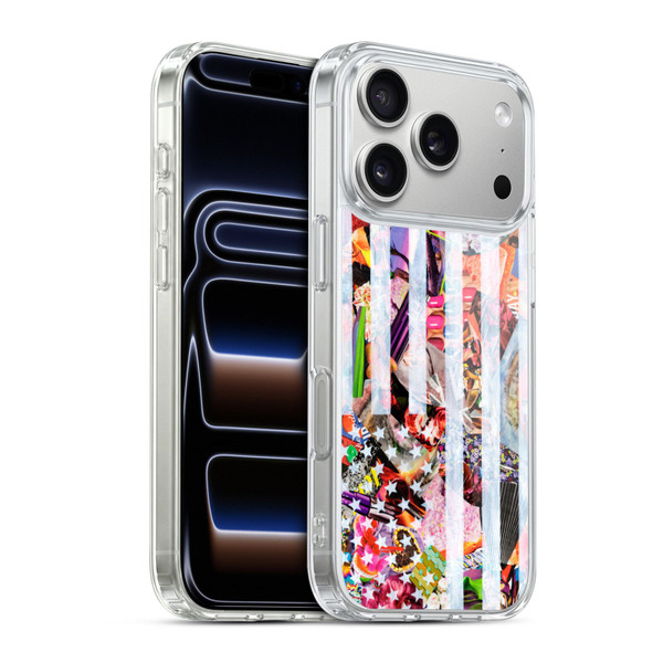 Artpoptart Flags Murican Soft Gel Case for Apple iPhone 17 Pro