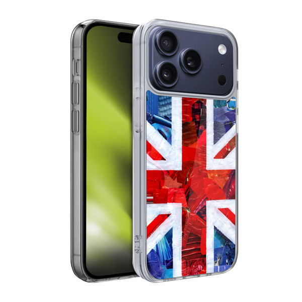 Artpoptart Flags Union Jack Soft Gel Case for Apple iPhone 17 Pro