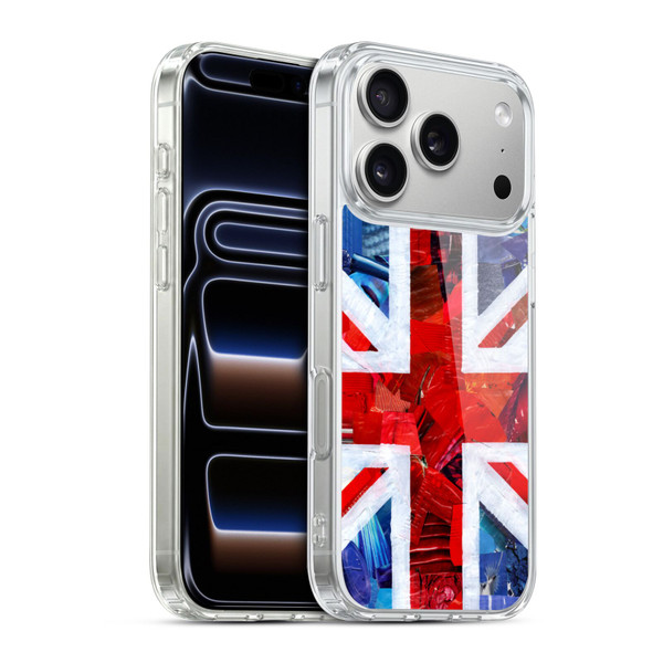 Artpoptart Flags Union Jack Soft Gel Case for Apple iPhone 17 Pro