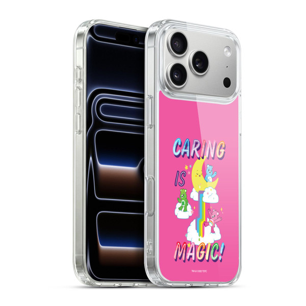 Care Bears 40th Anniversary Caring Is Magic Soft Gel Case for Apple iPhone 17 Pro Max