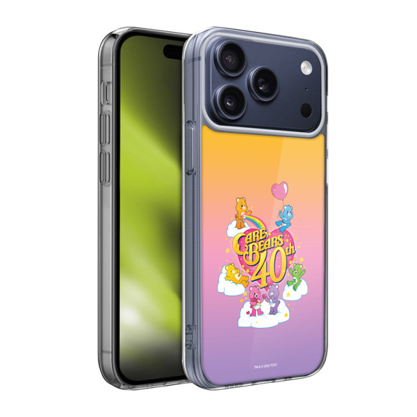 Care Bears 40th Anniversary Celebrate Soft Gel Case for Apple iPhone 17 Pro Max