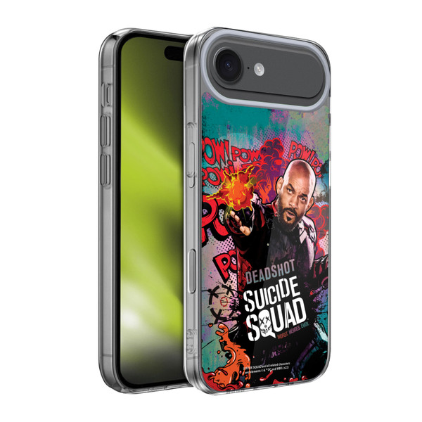 Suicide Squad 2016 Graphics Deadshot Poster Soft Gel Case for Apple iPhone 17 Air