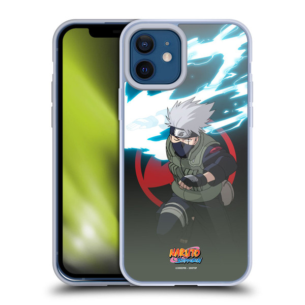 Naruto Shippuden Character Art Kakashi Hatake Soft Gel Case for Apple iPhone 12 / iPhone 12 Pro & MagSafe