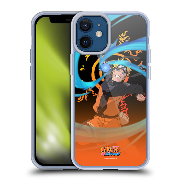 Naruto Shippuden Character Art Naruto Uzumaki Soft Gel Case for Apple iPhone 12 Mini