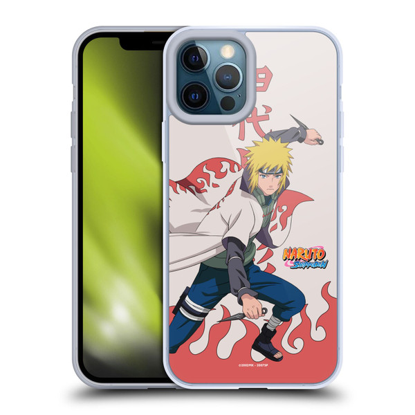 Naruto Shippuden Character Art Minato Namikaze Soft Gel Case for Apple iPhone 12 Pro Max
