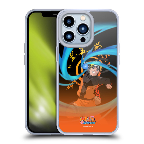 Naruto Shippuden Character Art Naruto Uzumaki Soft Gel Case for Apple iPhone 13 Pro