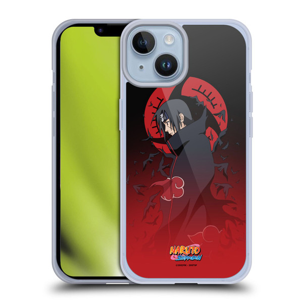Naruto Shippuden Character Art Itachi Uchiha Soft Gel Case for Apple iPhone 14